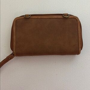 Elegant Gold and Brown Wall Clock